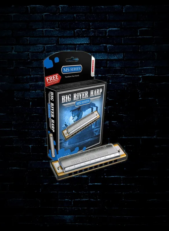 Hohner 590BX Big River Harp MS Diatonic Harmonica - Key of Bb Bargain