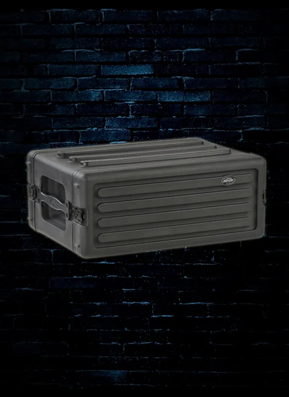 SKB 1SKB-R4S Roto-Molded 4U Shallow Rack Case Crafted