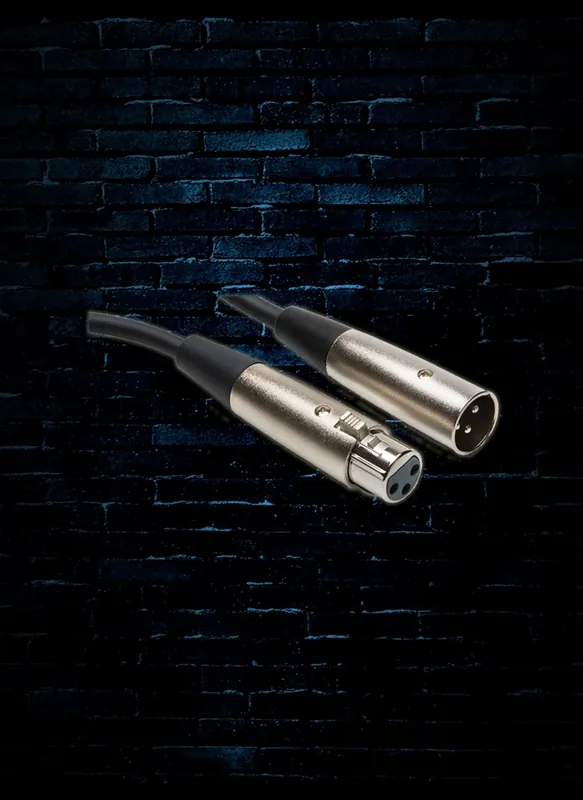 Hosa XLR-103 - 3' XLR3F to XLR3M Balanced Interconnect Cable Order Now