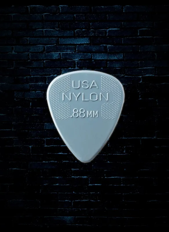 Dunlop 44 - .88mm Nylon Standard Guitar Pick (72 Pack) New Arrival
