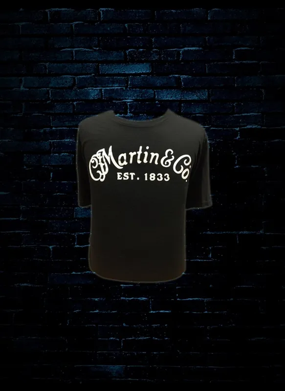 Budget Martin Logo Men's T-Shirt - Black (X-Large)