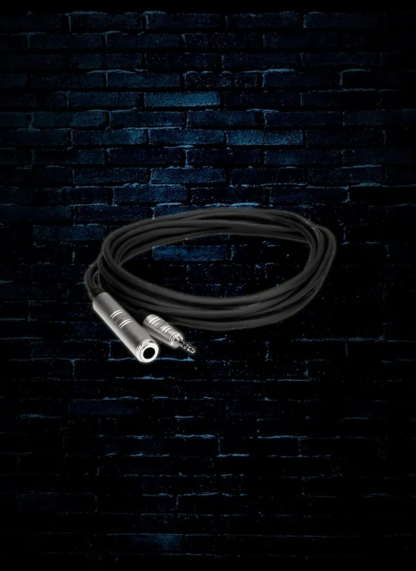 Hosa HXSM-010 - 10' REAN 1/4" TRS to 3.5mm TRS Pro Headphone Adaptor Cable Buy Online