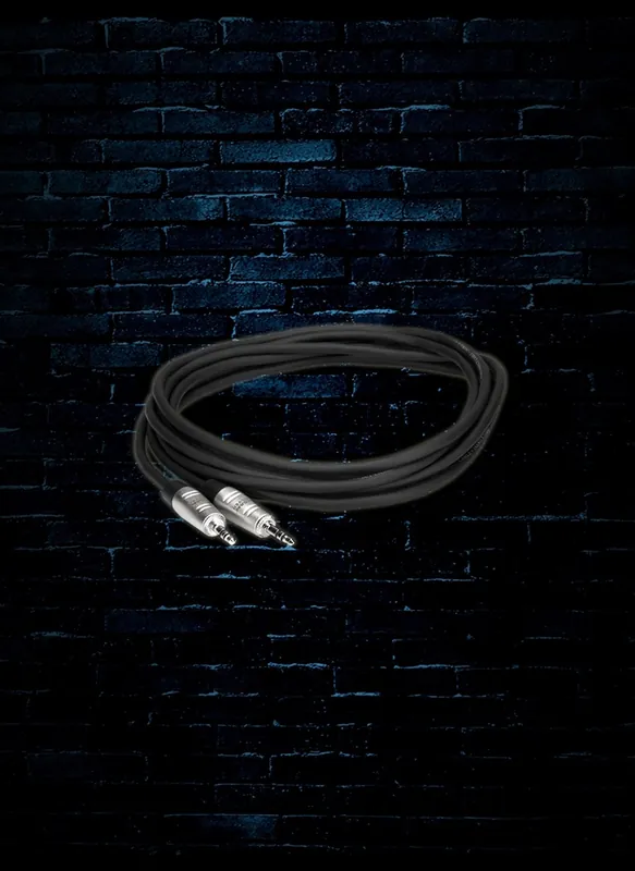 Hosa HMM-010 - 10' REAN 3.5mm TRS to REAN 3.5mm TRS Pro Stereo Interconnect Limited Offer