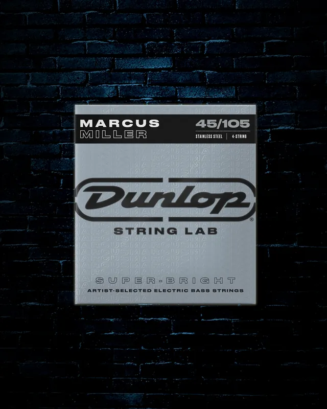 Dunlop Marcus Miller Super Bright Bass Strings - Long Scale (45-105) Grab Now