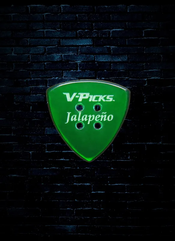 Time-Limited V-Picks Jalapeno Green Guitar Pick