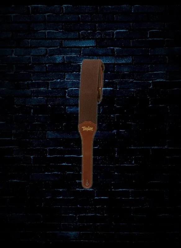 Taylor 2" GS Mini Guitar Strap - Chocolate Brown Handmade