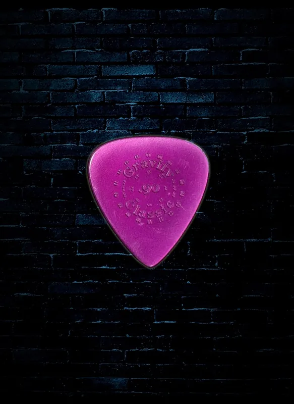 Gravity 1.10mm Classic Shape Standard Guitar Pick (2-Pack) - Purple Buy Today