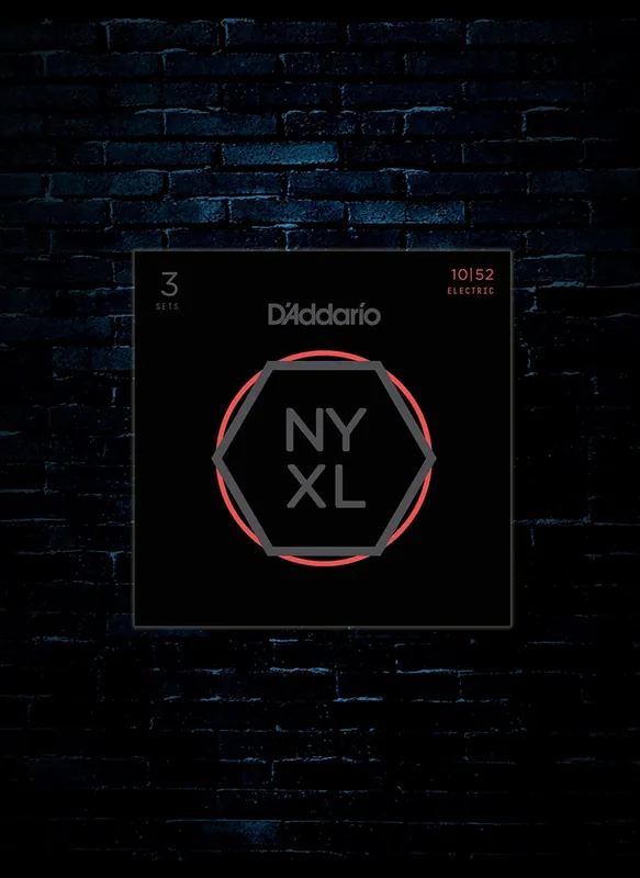 Place Order NYXL1052 Nickel Wound Strings (3 Pack) - (10-52)