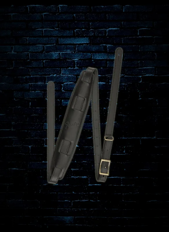 Flash Sale Fender Vintage Mustang Saddle Guitar Strap - Black