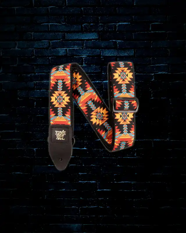 Ernie Ball 2" Jacquard Guitar Strap - Albuquerque Sunset Certified