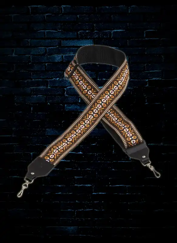 Levy's 2" Hootenanny Jacquard Weave Banjo Strap Secure Checkout