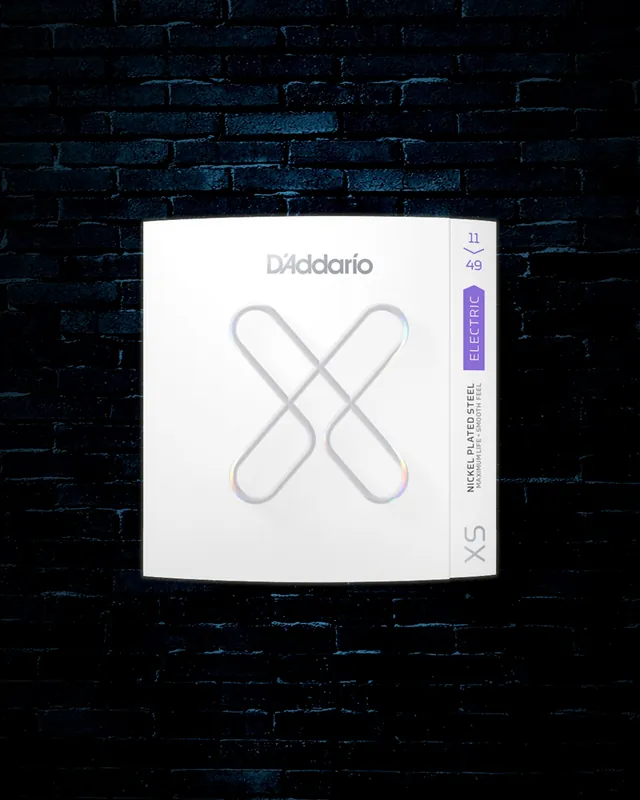 D'Addario XS Nickel Wound Electric Strings - Medium (11-49) Factory Price