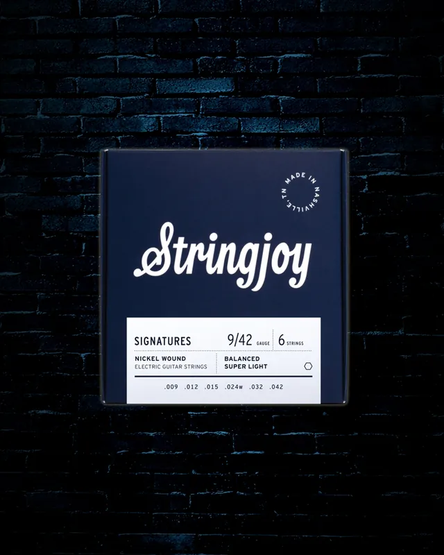 Special Discount Stringjoy Signatures Nickel Wound Electric Strings - Super Light (9-42)
