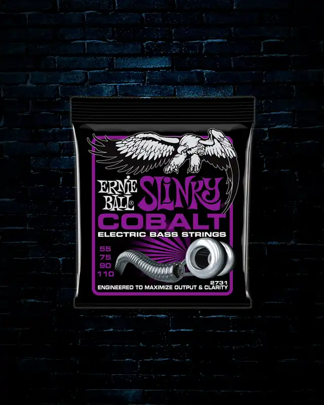 Best Seller Ernie Ball 2731 Cobalt Electric Bass Strings - Power Slinky (55-110)