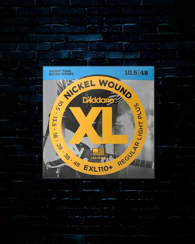 Exclusive Offer D'Addario XL Nickel Wound Strings - Regular Light Plus (10.5-48)