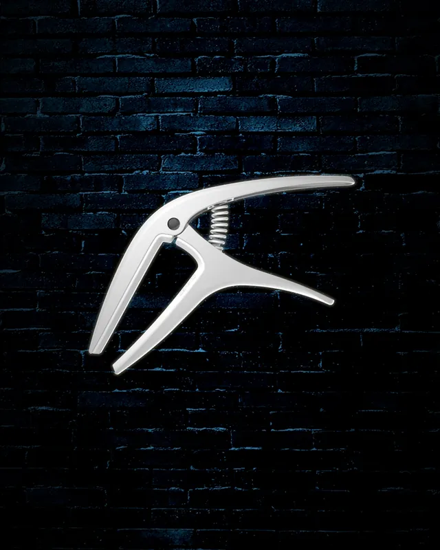 Luxury Ernie Ball Axis Capo - White