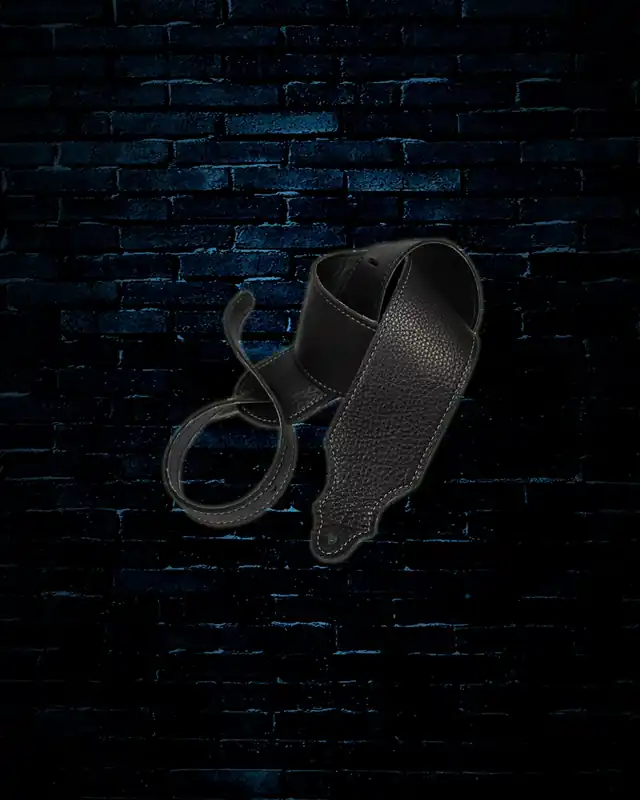 Franklin 4C-BK-S - 3" Purist Glove Leather with Silver Stitching Strap - Black Seasonal Sale