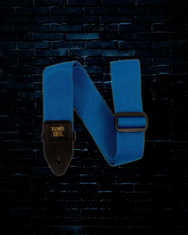 Budget Music Man 2" Polypro Guitar/Bass Strap - Pearl Blue