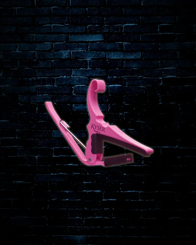 Kyser KG6PRA - 6-String Acoustic Quick-Change Capo - Revival Pink Big Sale