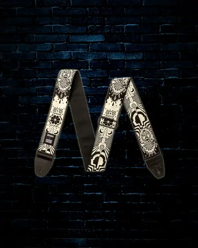Modern Dunlop ILOVEDUST Guitar Strap - Night Spells