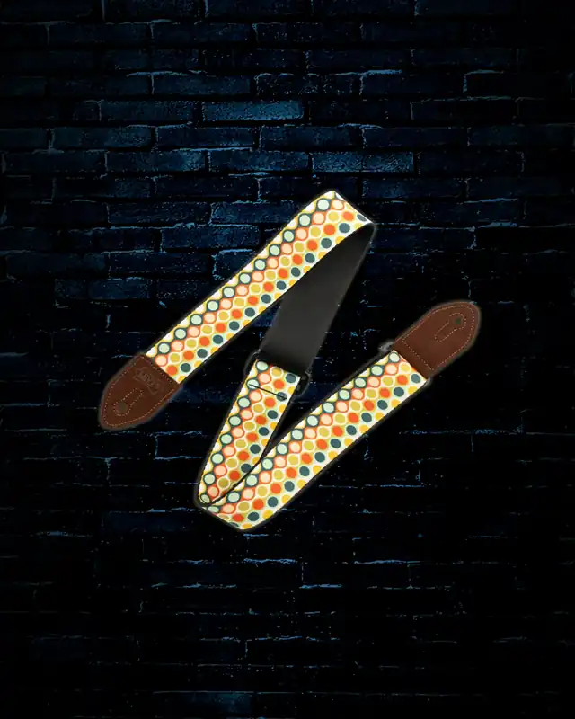 Levy's Mid-Century Modern Series Guitar Strap - Bubbles Big Sale