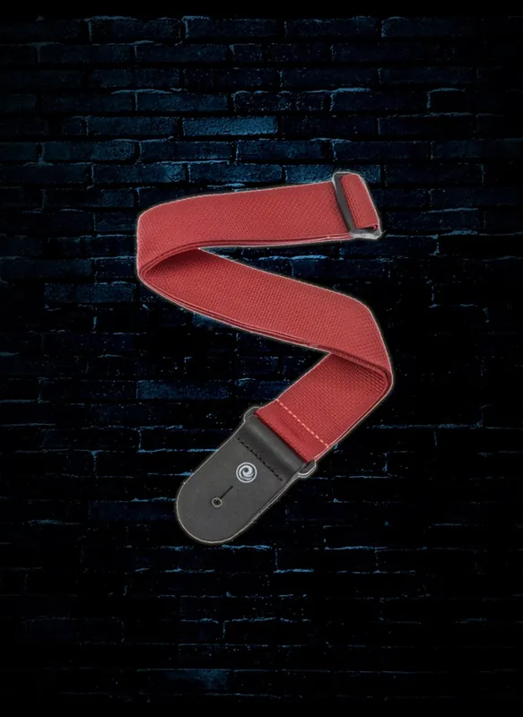 Planet Waves PWS101 Polypropylene Guitar Strap - Red New Release