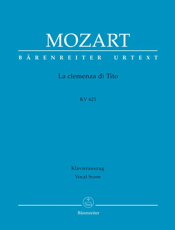 Reduced Price Mozart La clemenza di Tito K. 621 (Paperback)