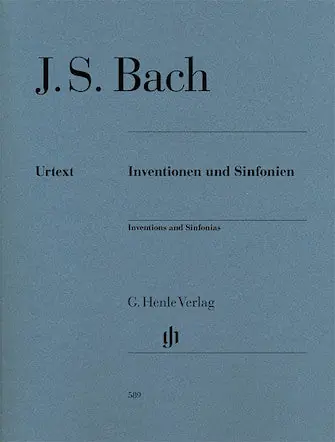 One Day Deal Bach Inventions and Sinfonias Revised Edition – Piano Solo Softcover with Fingerings