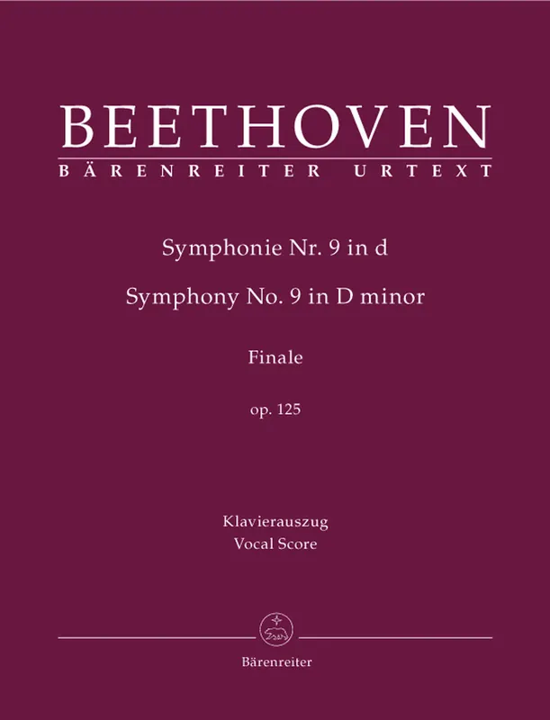 Best Price Beethoven: Symphony No. 9, Op. 125 (Vocal Score)