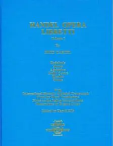 Latest Handel Opera Libretti Volume 1(Castel)