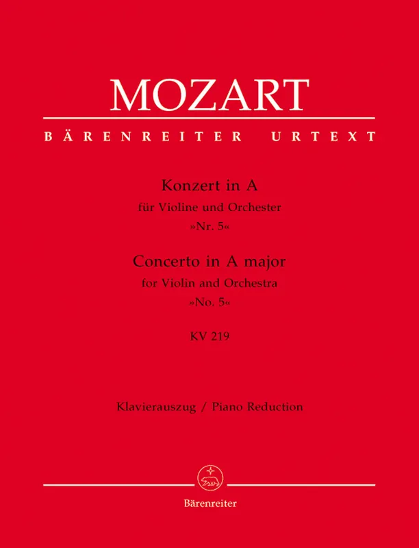 Mozart Concerto for Violin and Orchestra Nr. 5 A major K. 219 Fan Favorite