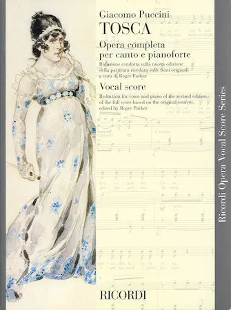 Puccini Tosca Vocal Score Italian/English Limited Edition