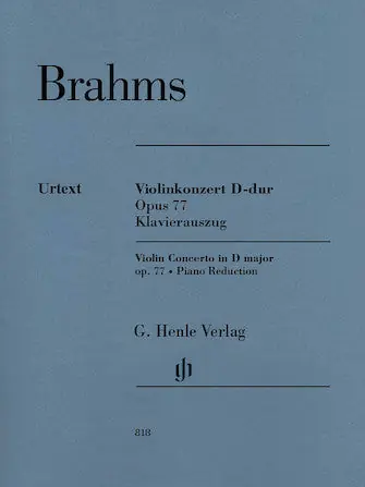 New Arrival Brahms Violin Concerto in D major Opus 77