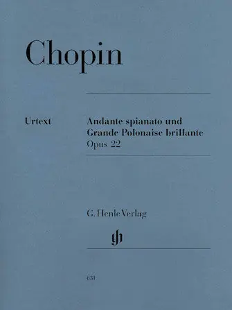 Chopin Andante Spianato and Grande Polonaise Brillante Opus 22 Trusted Brand