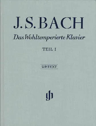 Best Seller Bach Well-Tempered Clavier Part 1 (cloth hardcover)