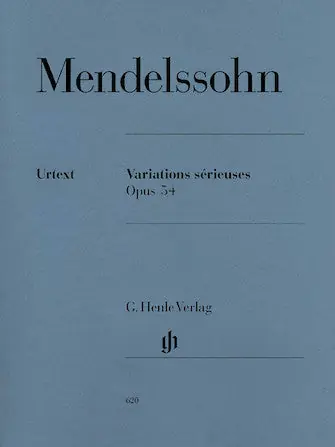 Weekend Sale Mendelssohn Variations Serieuses Opus 54