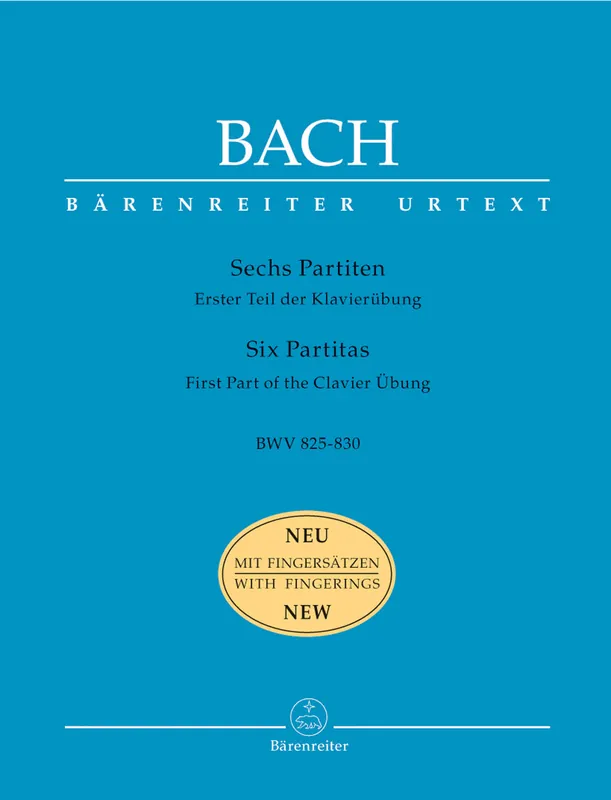 Top Pick Bach Six Partitas BWV 825-830 -First Part of the Clavier Ubung-