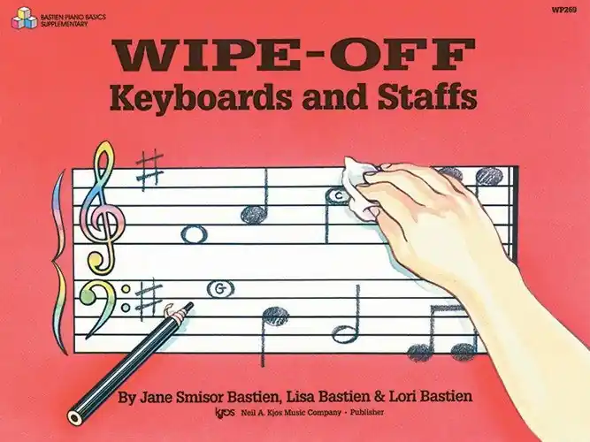 Wipe-Off: Keyboards and Staffs Buy Direct