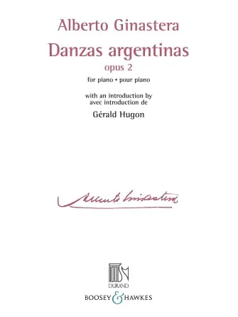 Ginastera: Danzas Argentinas, Opus 2 for Piano Warranty Included