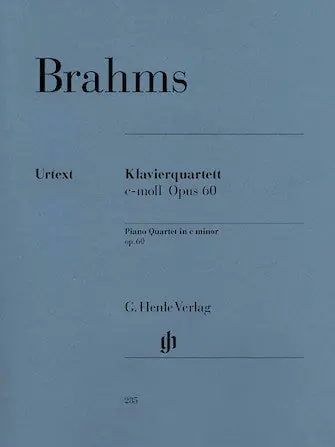 Brahms Piano Quartet in C minor Opus 60 Best Seller