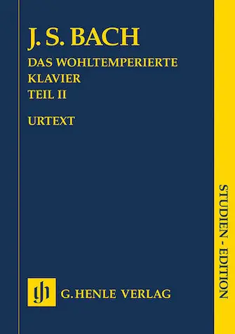 Bach Well-Tempered Clavier Part 2 Must Have