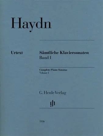 Luxury Haydn Complete Piano Sonatas Volume 1 Revised with Fingering