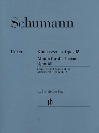 Schumann Album for the Young Opus 68 and Kinderszenen (Scenes from Childhood) Opus 15 Direct From Factory