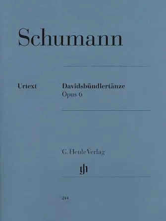 Mega Sale Schumann Davidsbundlertanze Opus 6