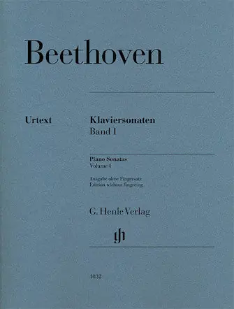 Luxury Beethoven Piano Sonatas Volume 1 Without Fingerings
