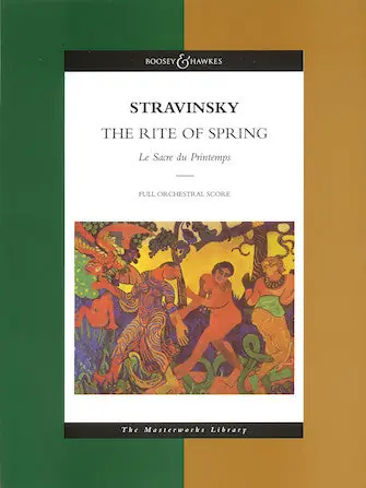 Holiday Sale Stravinsky - Rite of Spring Full Score