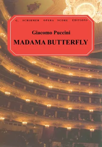 Puccini Madama Butterfly Vocal Score Italian/English Today Only