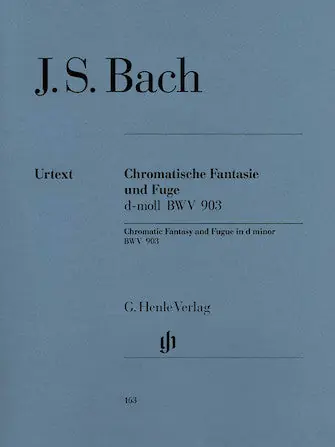 Final Sale Bach: Chromatic Fantasy and Fugue in D minor, BWV 903 and 903a