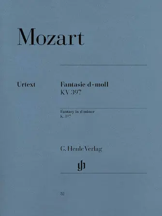 Mozart Fantasy in D minor K397 (385g) Best Price