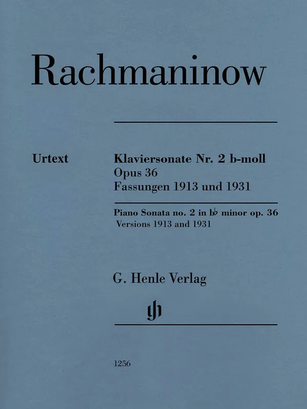 Price Cut Rachmaninoff Piano Sonata No 2 in B flat minor Opus 36 (1913 & 1931 Versions)